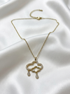 Sparkling Rain Cloud Pendant Necklace