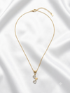 Triple Heart Dangle Pendant Necklace